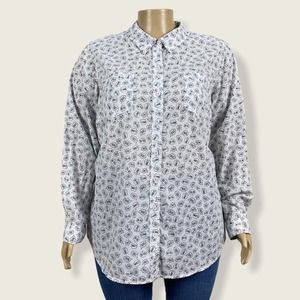 Torrid Rebel Wilson Pop Art Word Bubble Shirt 2X